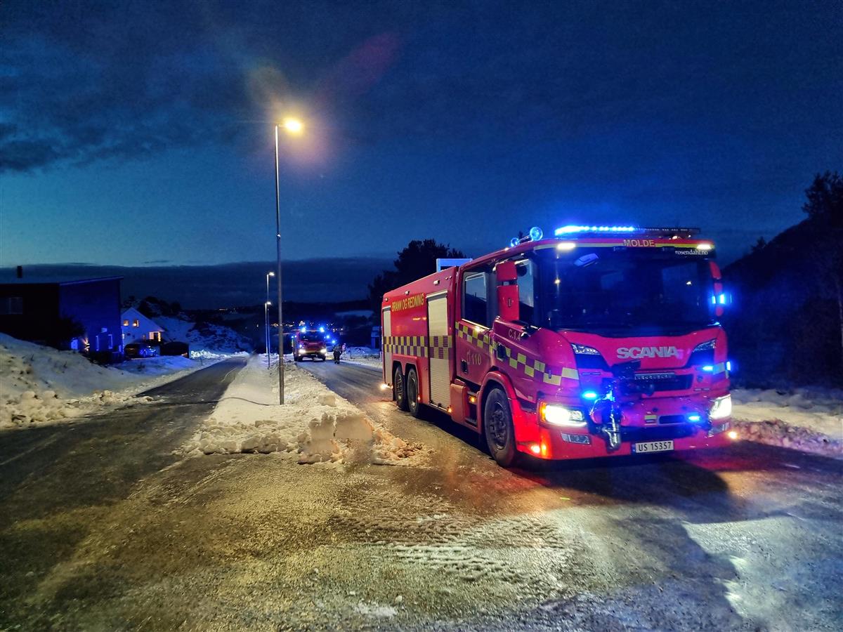 Illustrasjonsbilde brannbil - Klikk for stort bilde